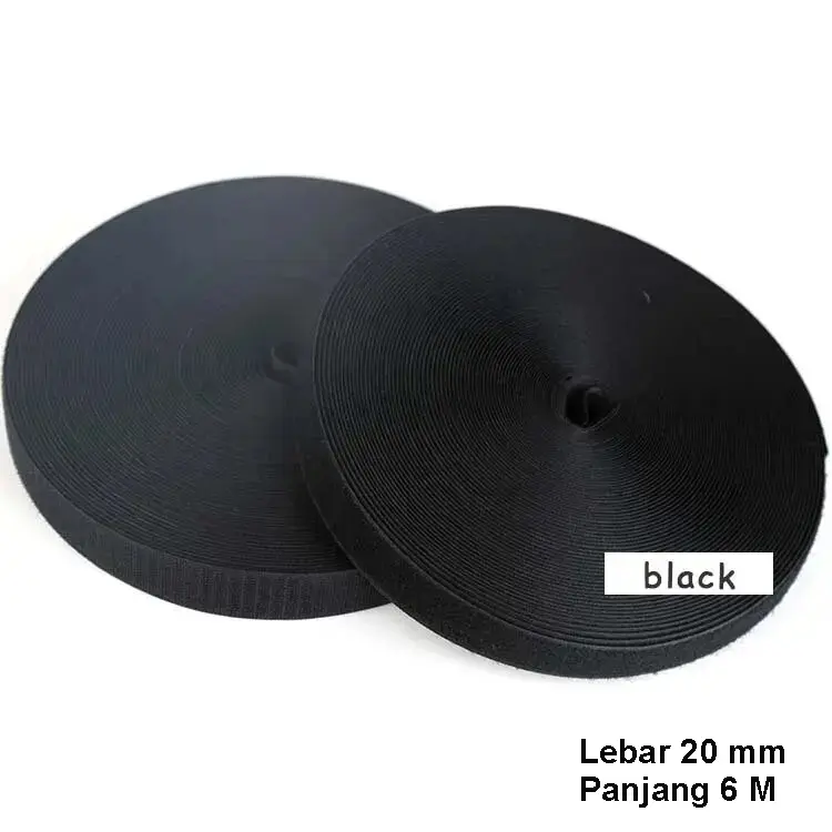 6M x 20mm - Hitam
