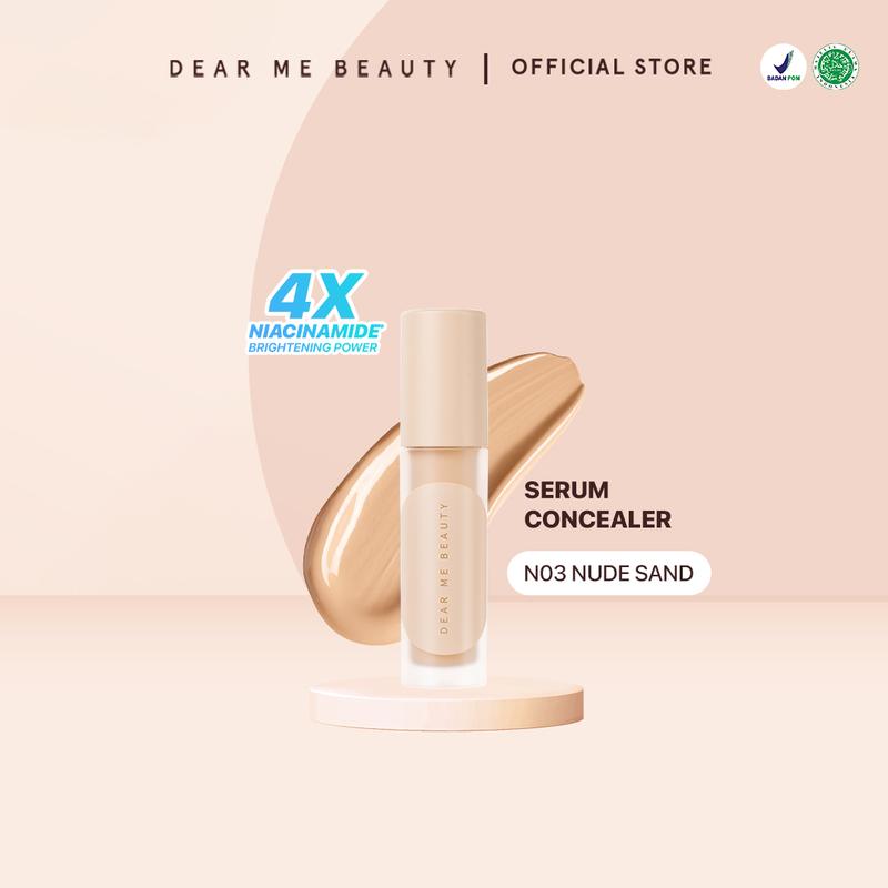 [Belanja 150rb Free Dear Kyla] Dear Me Beauty Serum Concealer C01/N00/N02/N04/Serum Color Corrector Green 6