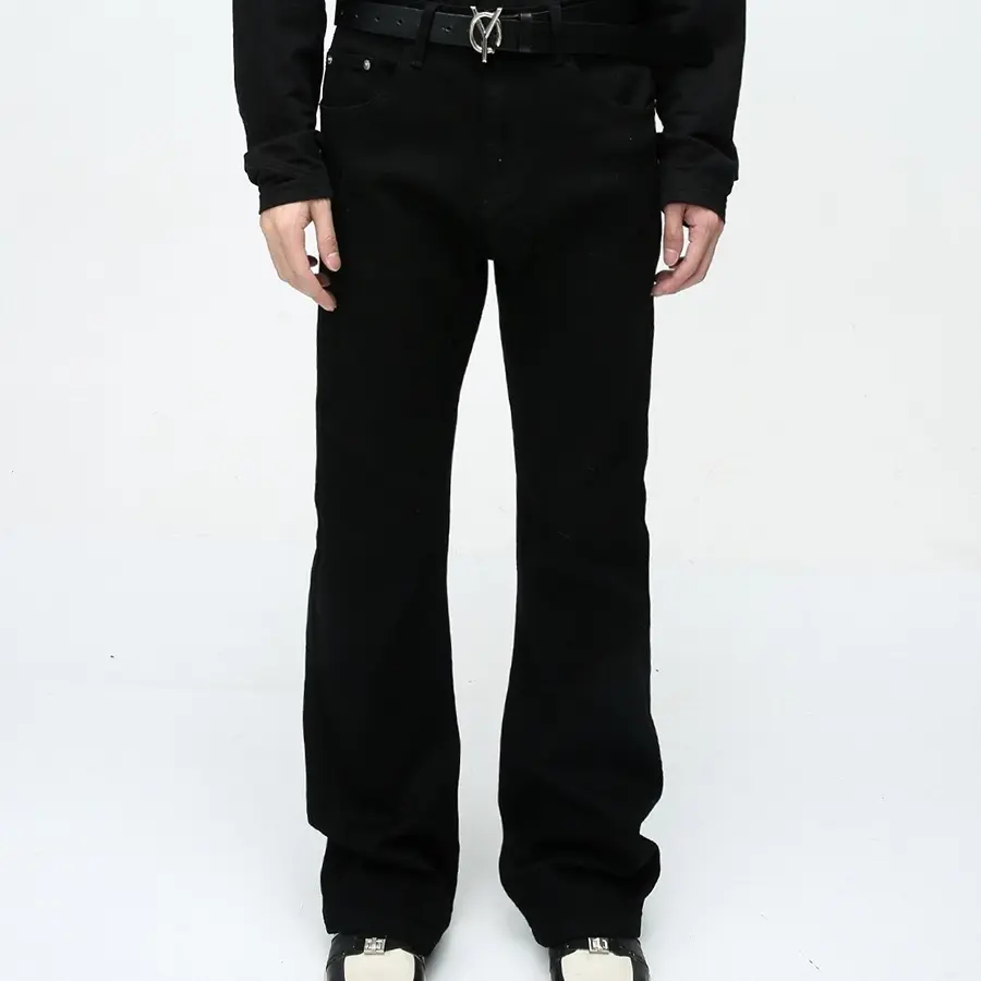 Quần Jeans Loe Hàn Đen