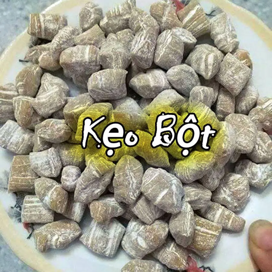 Kẹo bột - kẹo ú - kẹo mật mía (rất nhiều tên gọi)