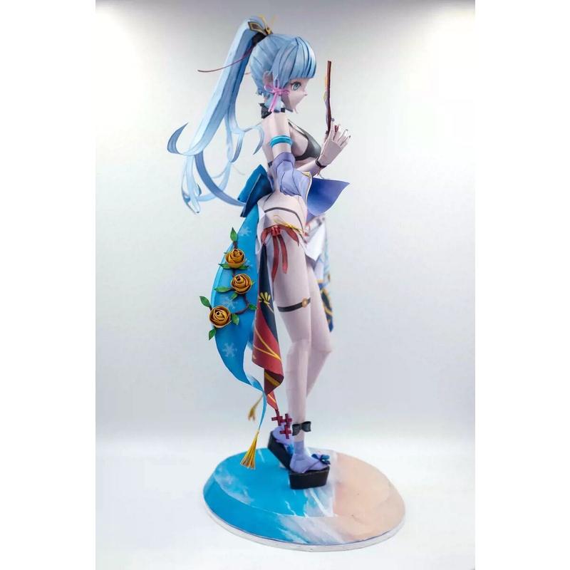 Mô hình giấy anime girl Kamisato Ayaka Bikini/Swimsuit  Anime Game [Genshin Impact] 2