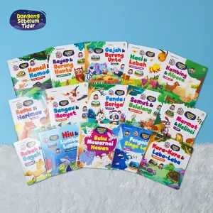 [Judul Satuan] Dongeng Sebelum Tidur Fabel 16 halaman full color - Buku Cerita Anak Balita TK PAUD Full Color - Buku Cerita Bergambar - Buku Hewan Buku Bacaan [Bassabooks Bassa Books]