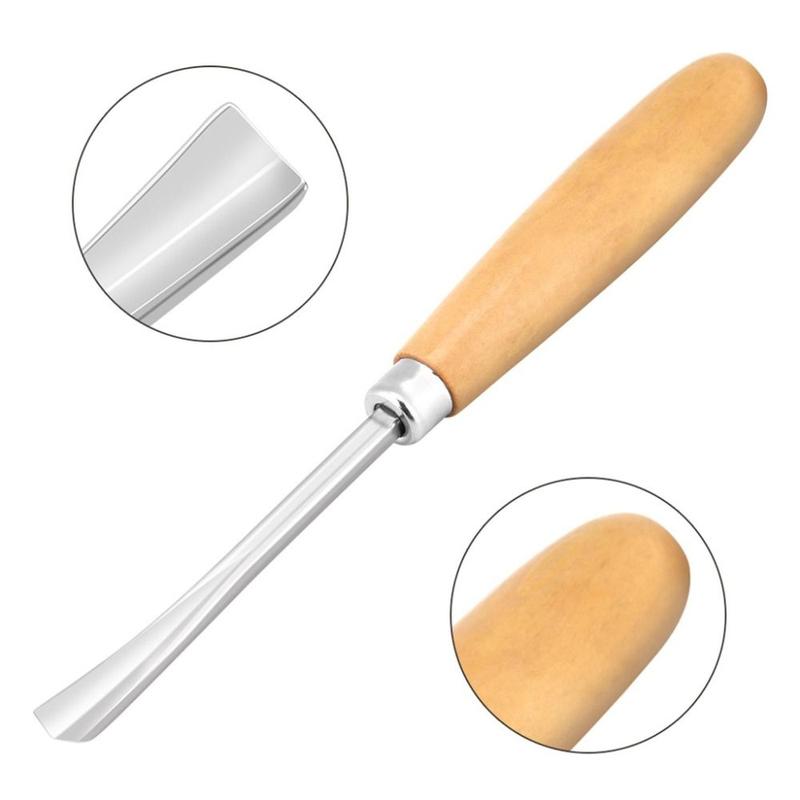 Product Introduction of 6PCS New Steel Woodworking Carving Chisels Hand Tools Craft Wood Chisels Set Wear-resistant DIY Wood Chisels 11