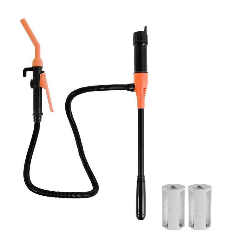 1 Pcs Plastic Fuel Transfer Pump Electric Oil Pump Controlled Flow Nozzle Car Battery Fuel Tank Oil Pump 7