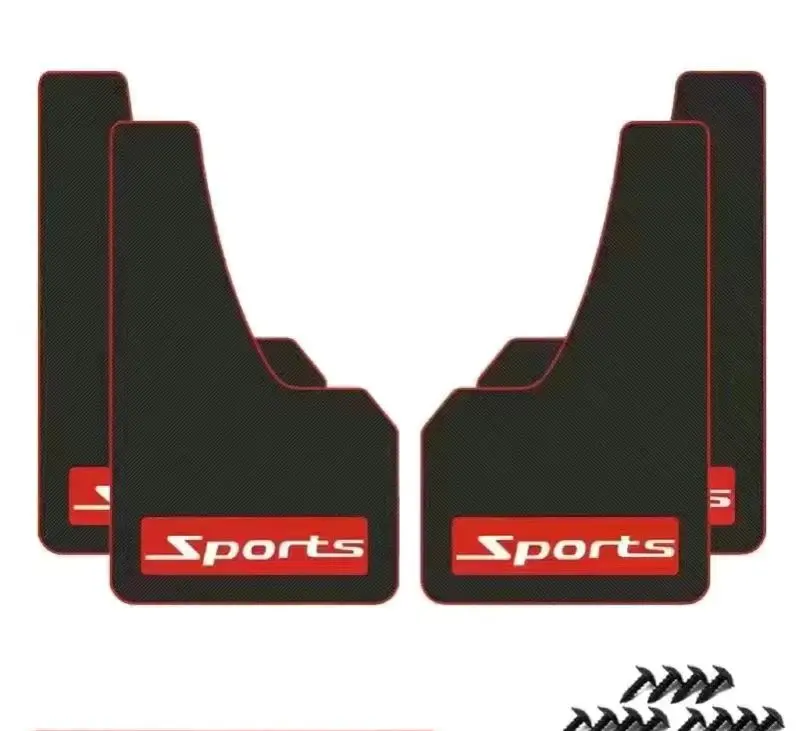 The car is general soft material car mud baffle suitable for black anti-splash rubber mud baffle fender to prevent scratches fender