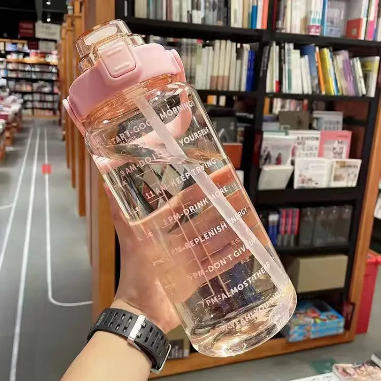 Botol Minum Transparan Bening Ekslusif 2000ml BPA FREE Kitchenware 4