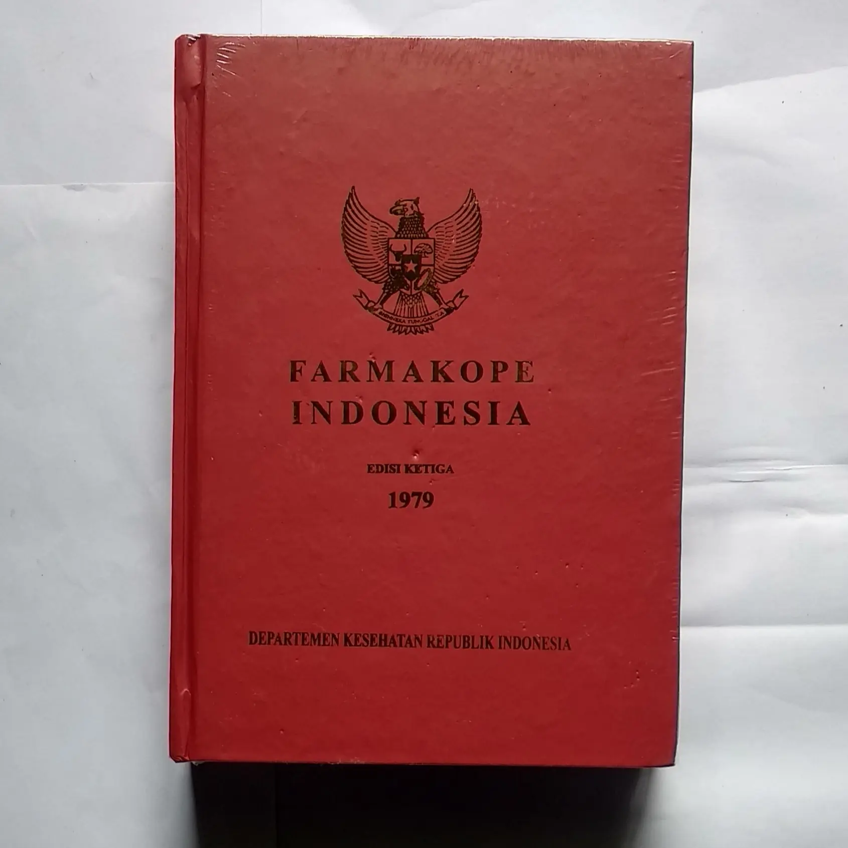 Buku kesehatan Farmakope indonesia Edisi ketiga (F3)
