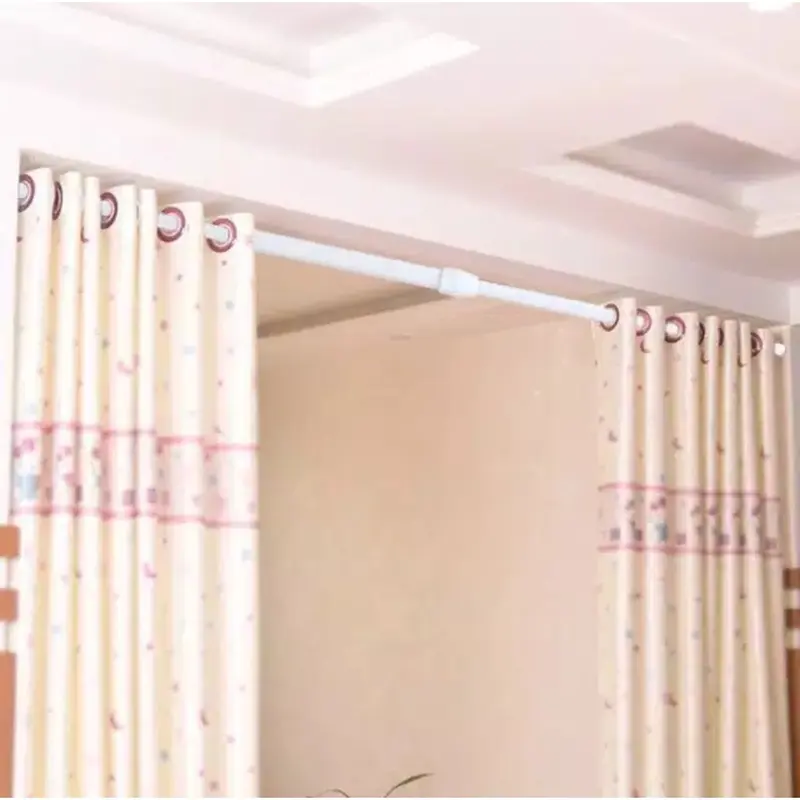 TIANG GORDEN HORDENG PIPA FLEXIBEL TANPA PAKU / GANTUNGAN TIRAI KAMAR MANDI SHOWER CURTAIN ROD 0