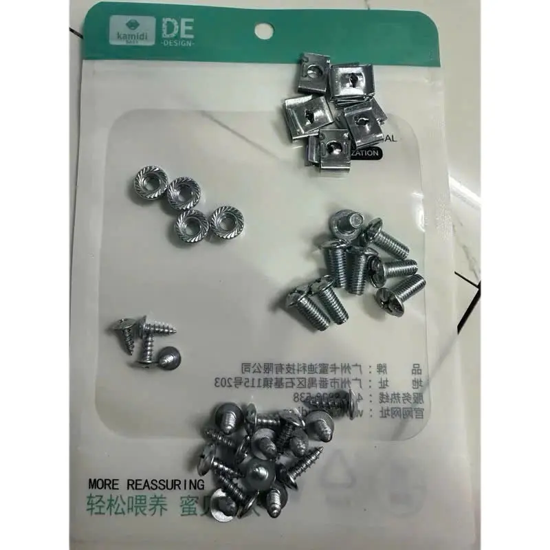 ￼Full bộ ốc dàn áo (nhựa bóng) xmen 40 chi tiết như ảnh Phụ Kiện Phụ Tùng 1