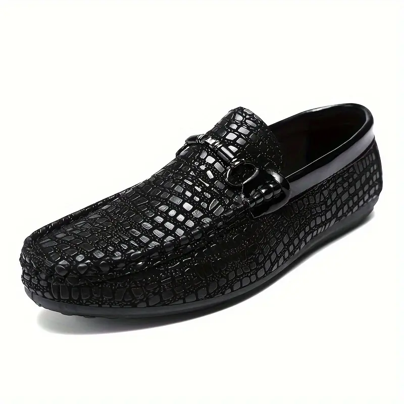 Men'S Casual Loafers, Fashion Plaid Slip-On Shoes, Lightweight, Versatile, with PU Upper & Inner, PVC Sole, for Hiking, Outdoor Activities, and Daily Wear, All-Season Comfort 7