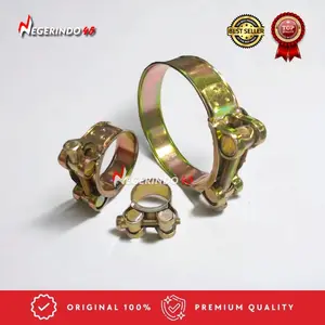 IPW CLAMPS SUPERIOR 32-35 / 36-39 / 39-41MM  / KLEM SUPERIOR / KLEM MIKALOR /KLEM SELANG KAWAT BENANG / KLEM PIPA SLIP ON KNALPOT RACING / HEAVY DUTY CLAMPS / SPRING HOSE CLAMPS