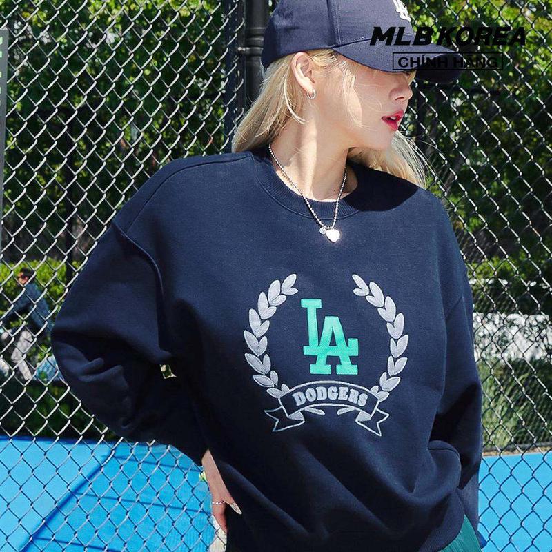 MLB - Áo sweatshirt nữ tay dài Classic Sports Big Logo 3FMTG0134-07NYS