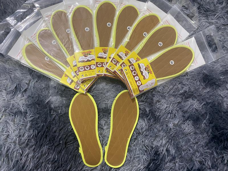 COMBO 5 ĐÔI TẶNG 1 ĐÔI LÓT GIÀY HƯƠNG QUẾ, GIẢM MÙI HÔI VÀ KHÔ THOÁNG CHÂN (Miếng Lót Giày)