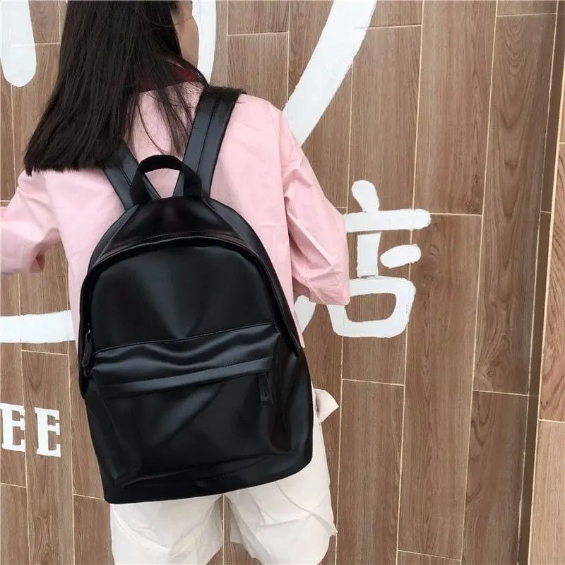 KF Tas Ransel Sheila Sekolah Serbaguna / Leather Backpack / Tas Gendong kulit sintetis multifungsi wanita - TPS Cewek