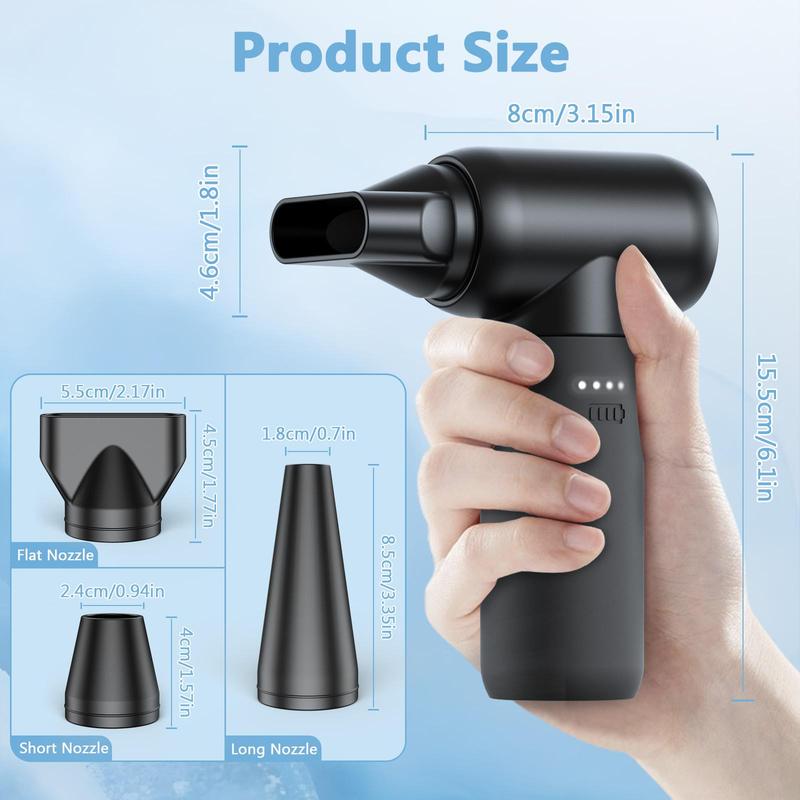 Product Introduction of Portable Handheld Car Vacuum Cleaner, Rechargeable Cordless Car Vacuum Cleaner, Multifunctional Car Cleaning Tool for Car Home Office 1
