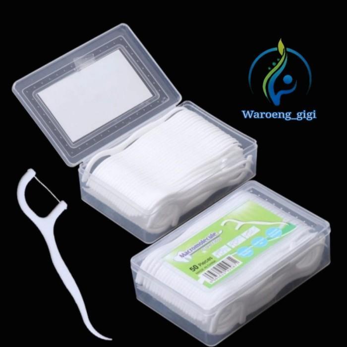 Dental Floss Kotak isi 50pcs Murah (Kode CH50) 1