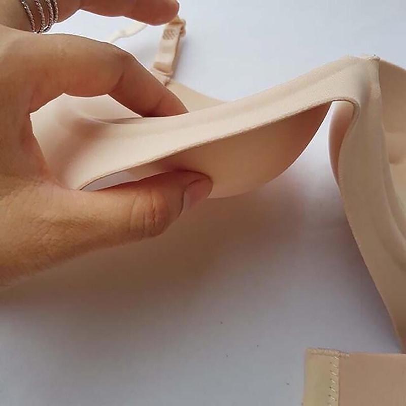 Product Introduction of Áo ngực không gọng đúc su chiếc lá - Áo lót nữ mút dày, nâng ngực tạo khe ZANABRA A790 Women Voi  Che 3/4 Tim Tim Tim có thể giặt máy giặt bằng nước lạnh 21