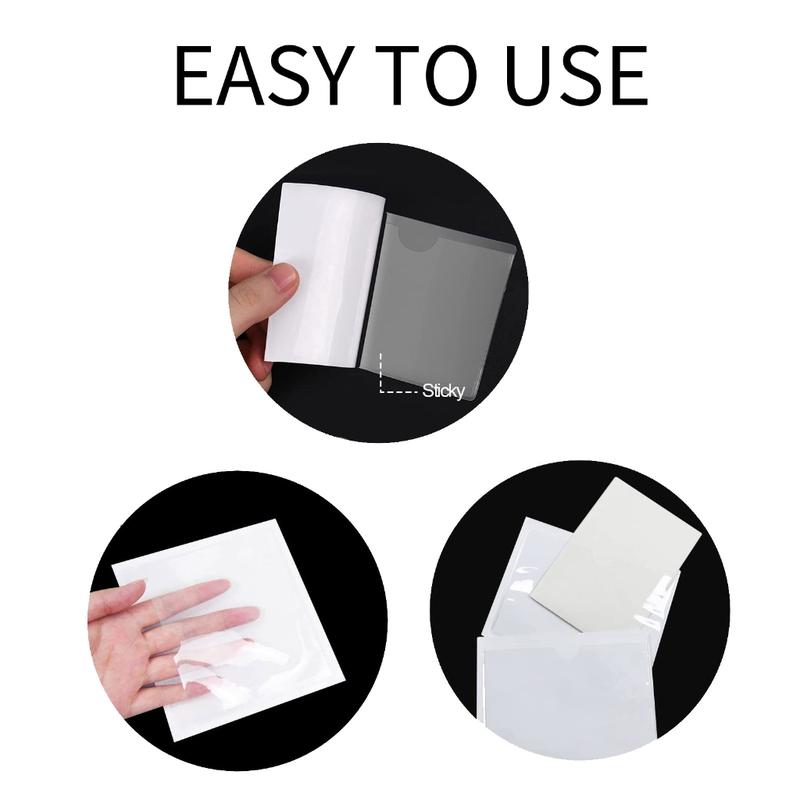 Permit Holder for Car Windscreen Square Parking Permit Holders for Permits Badges Passports Ticket & Note Holders 100mm 4