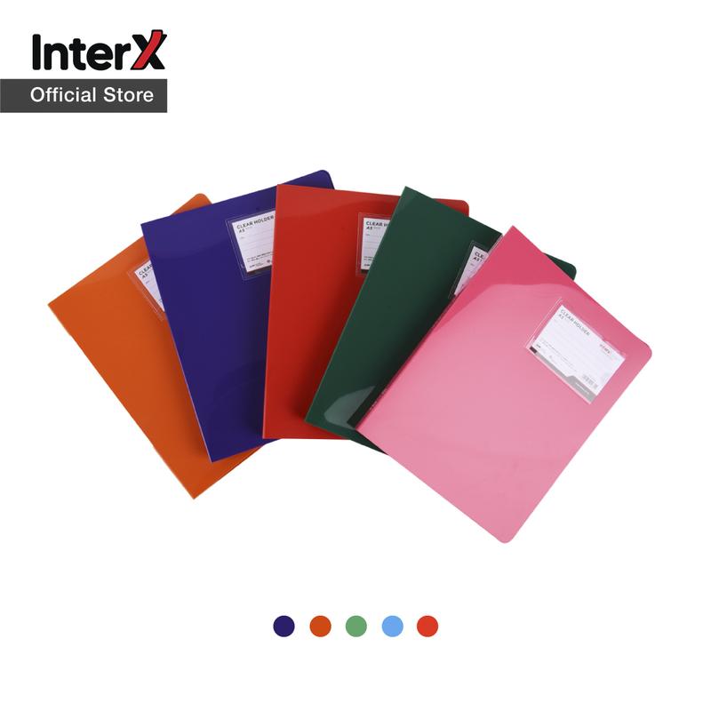 Intrex Folder InterX Folder Clear Holder Glossy / Document Keeper / Map Display Album ...
