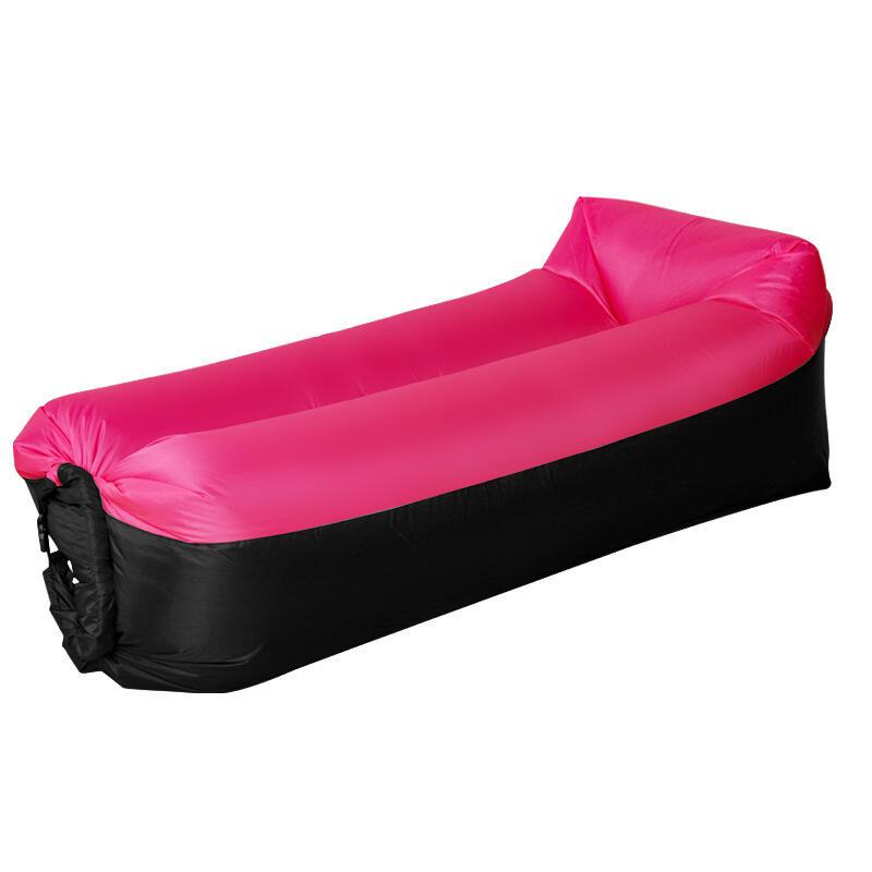 Pillow style outdoor portable lazy air sofa, foldable inflatable bed, sleeping bag 4