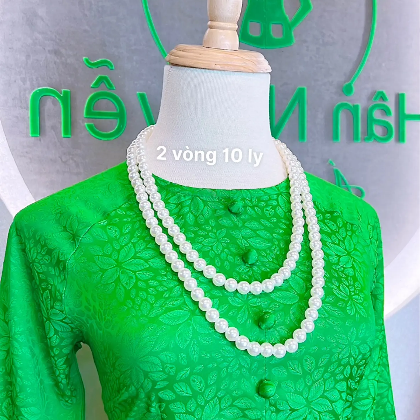 Phụ kiện : Vòng cổ Ngọc Trai - Pháp phục Hân Nguyễn