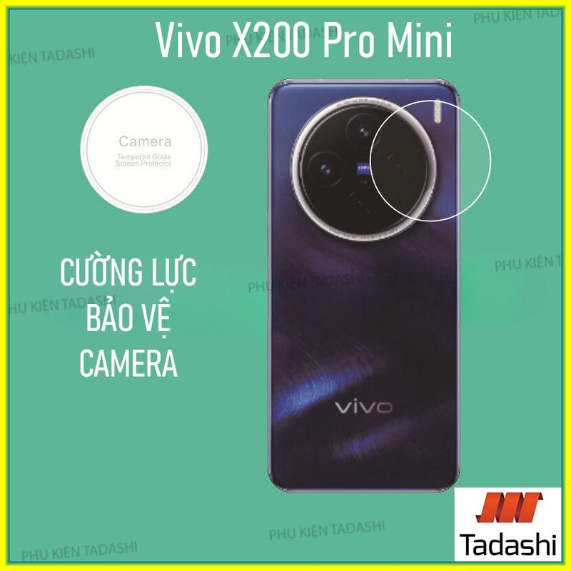  Kính Cường Lực CAMERA cho Vivo X200 Pro Mini  X200 Pro  X200 Ultra Vivo X100s  X100 Vivo X300  X300 Pro Trong Suốt Bám Dính Tốt Bảo vệ ống kính camera Tránh Trầy Xước. 