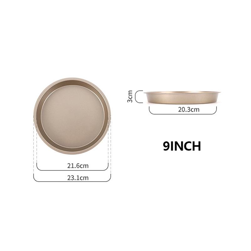 Product Introduction of 10/9/8/7/6 Inch Non-stick Baking Mold Air Fryer Pot Round Tray Pan Roasting Pizza Cake Basket Bakeware Kitchen Accessories 25