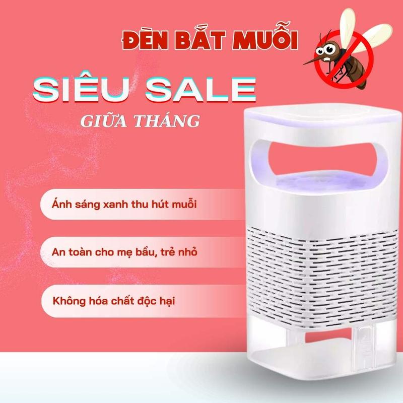 Đèn bắt muỗi-máy bắt muỗi diệt côn trùng thông minh kiêm đèn ngủ  (Lỗi 1 Đổi 1) Máy Đuổi Muỗi