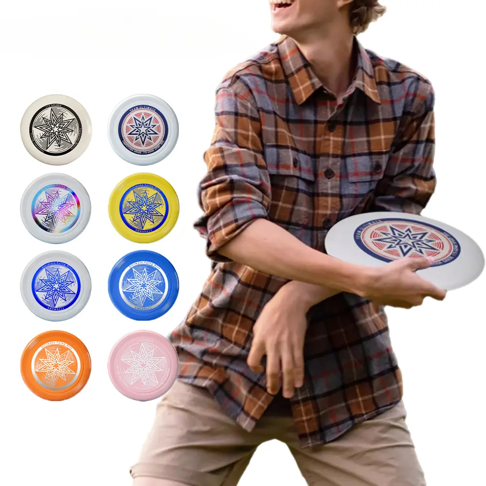 Swivel Flying Discs Professional Throwing Disc Lightweight for Outdoor Sports Beach Camping Game Family Outdoor Entertainment Toys