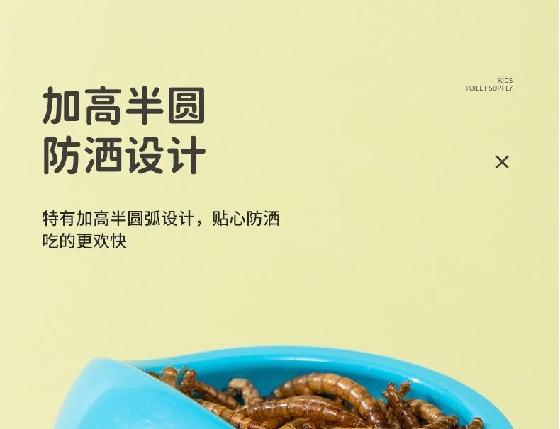 Product Introduction of Chậu Đựng Thức Ăn Cho Chuột Hamster, Hình Tròn, Làm Bằng Nhựa, Chống Rơi, Thích Hợp Cho Chuột Hamster Djungarian Và Hamster Màu Pastel, Thiết Kế Miệng Nghiêng, Bát Cho Thú Cưng, Dụng Cụ Cho Ăn 7
