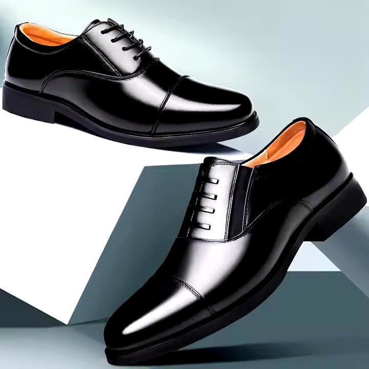 Giày tây nam da mềm, đế cao, đã khâu đế, size từ 39 đến 43 thời thượng - GD