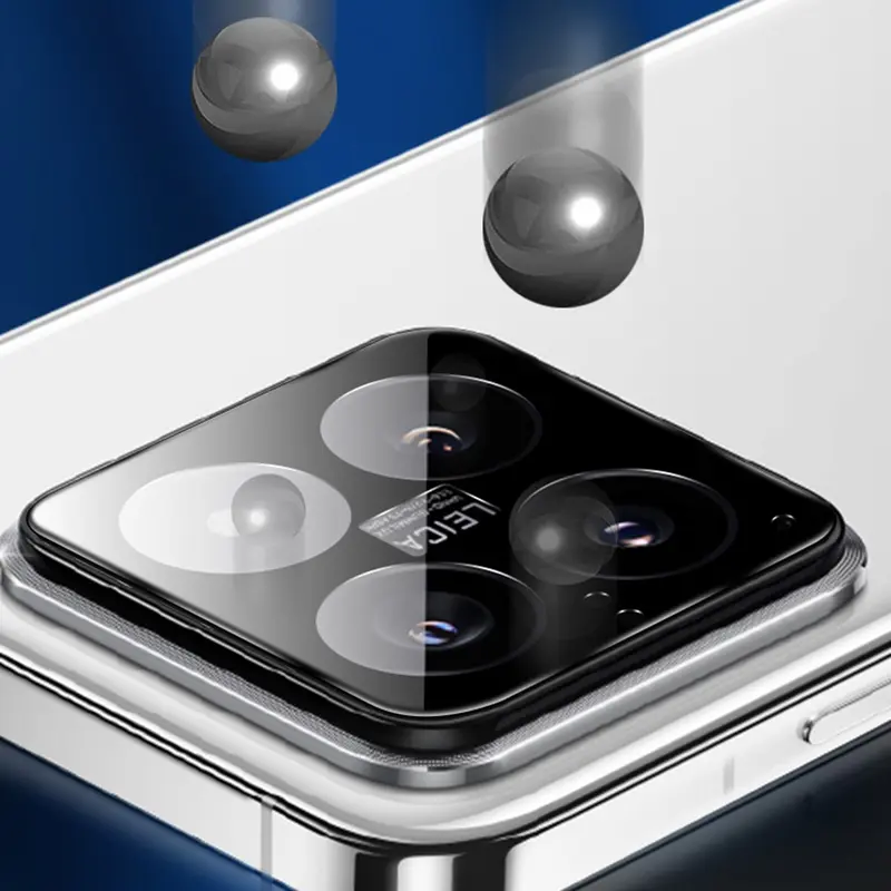Dán camera Xiaomi 14 Pro thấu kính nổi 3D - Cường lực camera Xiaomi Mi 14 Pro độ cứng 9H trong suốt 7