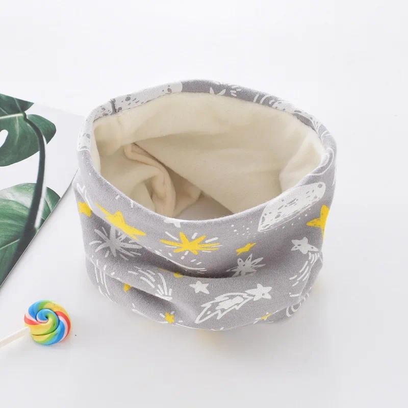 Product Introduction of Kids Winter Scarf Thickened Neckerchief For Boys Girls Neck Warmer Cute Baby Cartoon Scarf Soft Neck Collar Children's Scarves 14