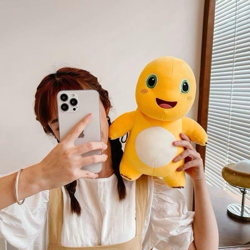Boneka Nailong Dino Kuning 35CM unofficial Lucu bahan plush import high Quality Anak Kado Asli Dolls Toys 1