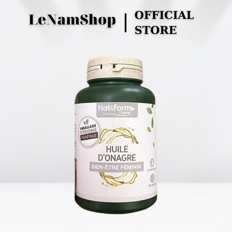 Tinh Dầu Hoa Anh Thảo Pháp 1500mg dành cho người lớn - Hộp 200 Viên - Thực phẩm bổ sung sức khoẻ