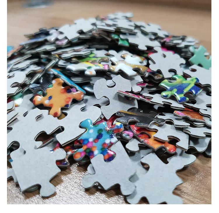 Product Introduction of Passengers Magnetic 3D Paper Puzzle 1000 Fidget Toys For Adults Children Over 7 years Old Board Game Decompression Toy 1