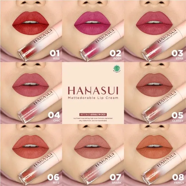 HANASUI Mattedorable Lipcream Matte