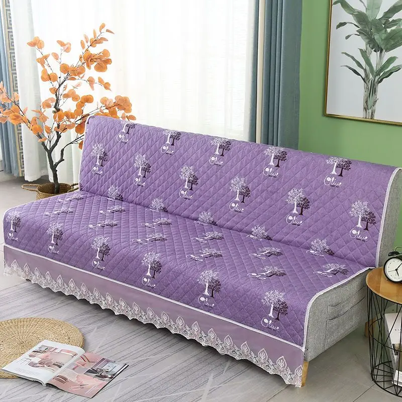 Đệm Sofa, Sử Dụng Kép Bằng Vải Bố, Chống Trượt, Vỏ Bảo Vệ, Khăn Bọc, Vỏ Bảo Vệ, Thích Hợp Cho Giường Đơn, Đệm, Bao Phủ Toàn Bộ, Cho Thuê Năm 2024 4