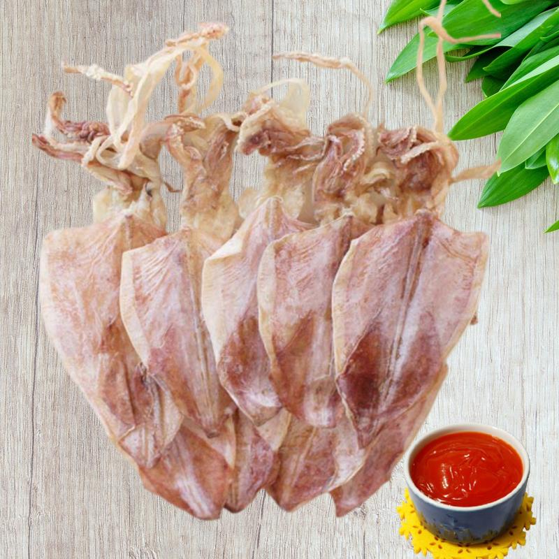 Khô mực ngon Cà Mau thịt dày phơi sấy tự nhiên hải sản khô tự nhiên không tẩm màu không chất bảo quản Cay Food