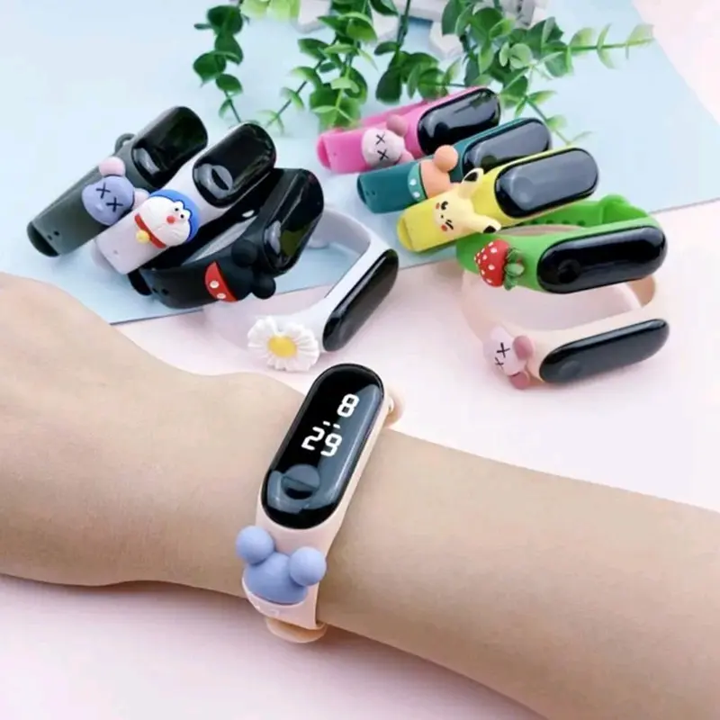 Jam Tangan Anak LED Digital Karakter Kartun Digital / Jam Anak Karakter LED Digital 1