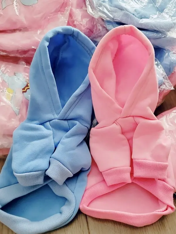 Áo hoodie cho chó mèo hình voi bản đôn 3