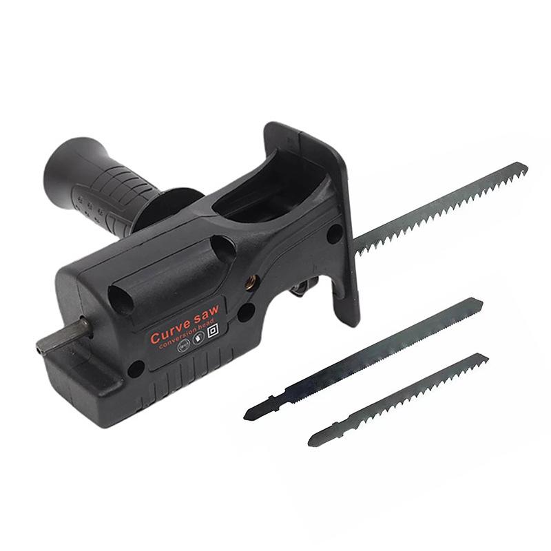 Đầu chuyển cưa lọng Tặng kèm 3 lưỡi- chuyển đổi máy khoan thành cưa lọng