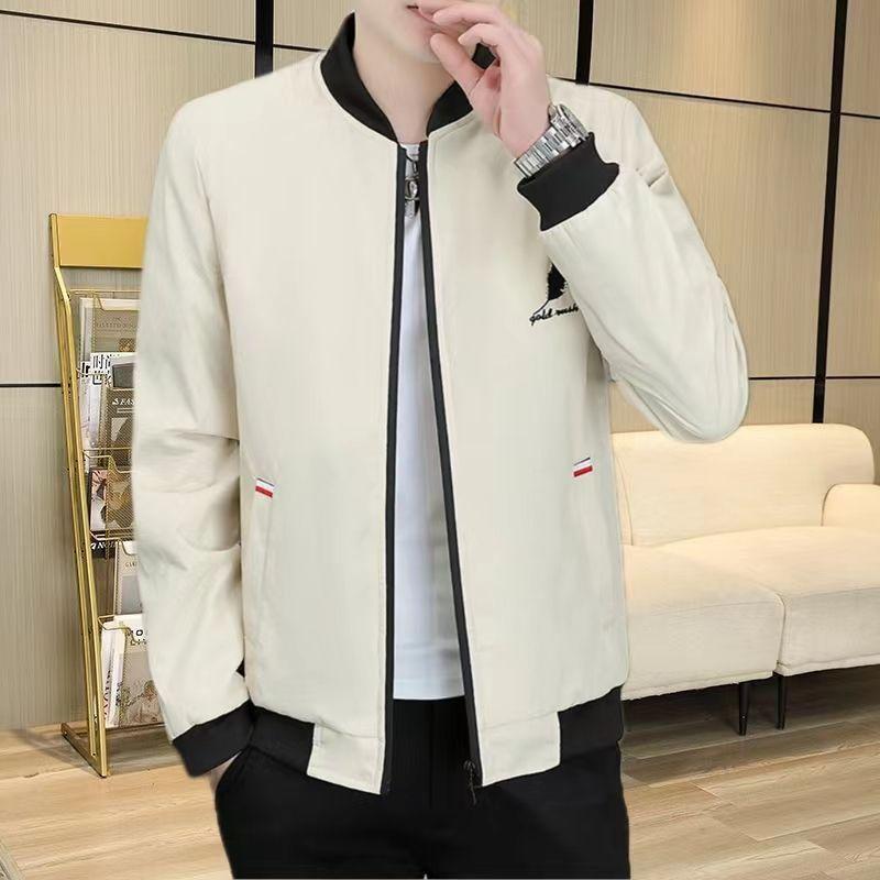 Product Introduction of Áo Khoác Nam, Lót Lông Cừu, Dày Dặn, Thích Hợp Cho Mùa Thu Và Mùa Đông, Phong Cách Hàn Quốc Hợp Xu hướng Áo Giữ Nhiệt Độn Bông Đơn Giản, Áo Khoác Nam 26