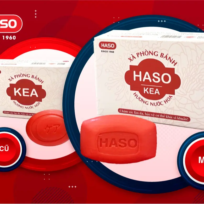 Xà bông Kea ケア hương nước hoa 90gr công nghệ Nhật hasoco Dưỡng Body Skincare Nữ