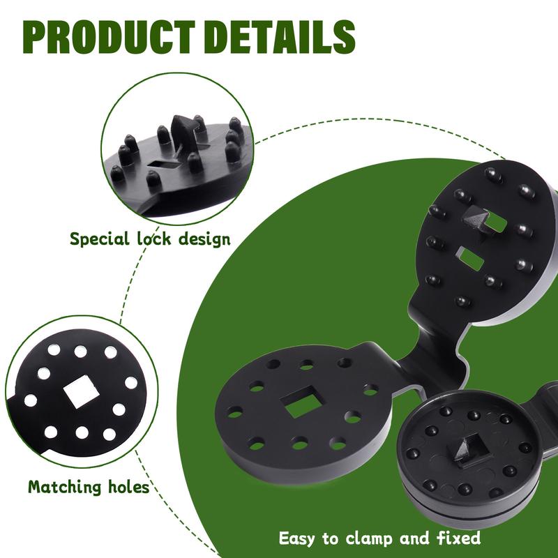 Product Introduction of 50/100pcs Plant Sunshade Net Clip Sunblock Fabric In Garden Backyard Greenhouse Shade Cloth Clamps 8