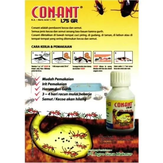 Obat basmi semut & kecoa Conant 1,75GR 20 gram 2