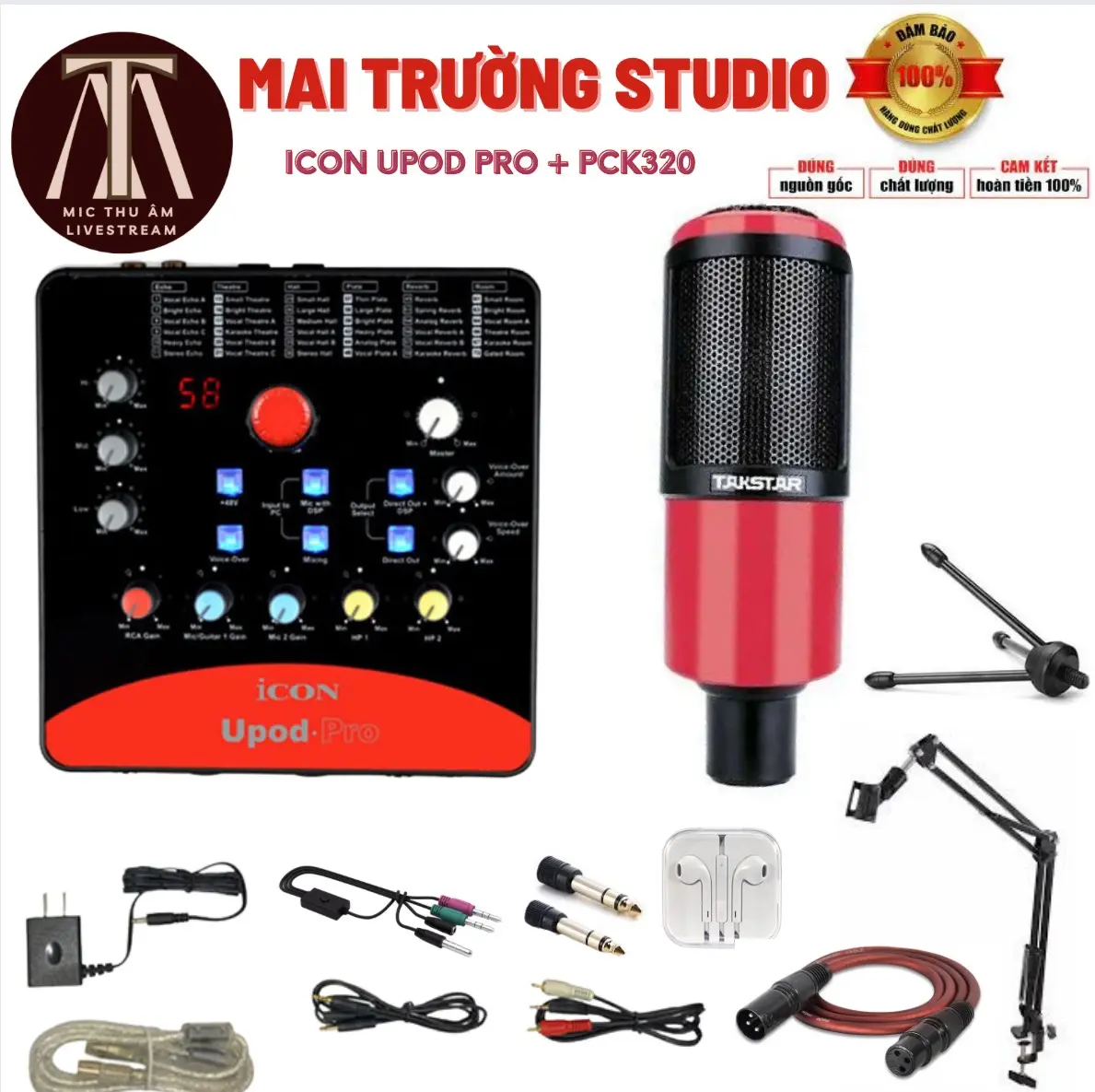 sound card icon upod pro míc pck320