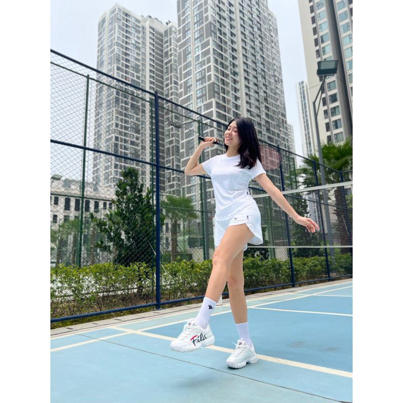 Quần đùi thể thao nữ gió mịn 2 lớp Trail Shorts Shape [S129] 6