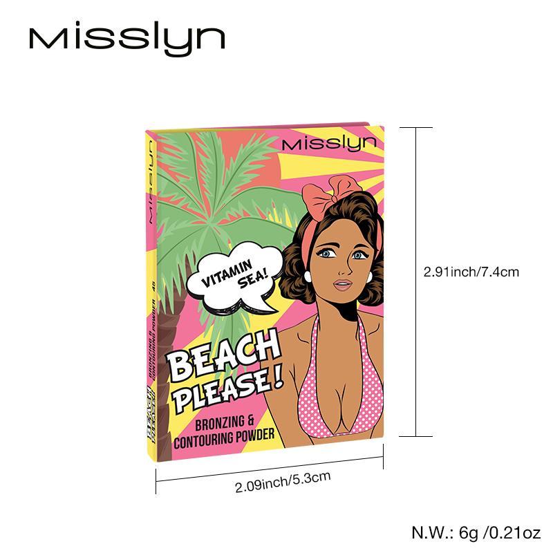 Long-wearing Bronzer Powder, Shadowing Powder, Makeup Accessories, Smooth and Fine Cosmetics 1