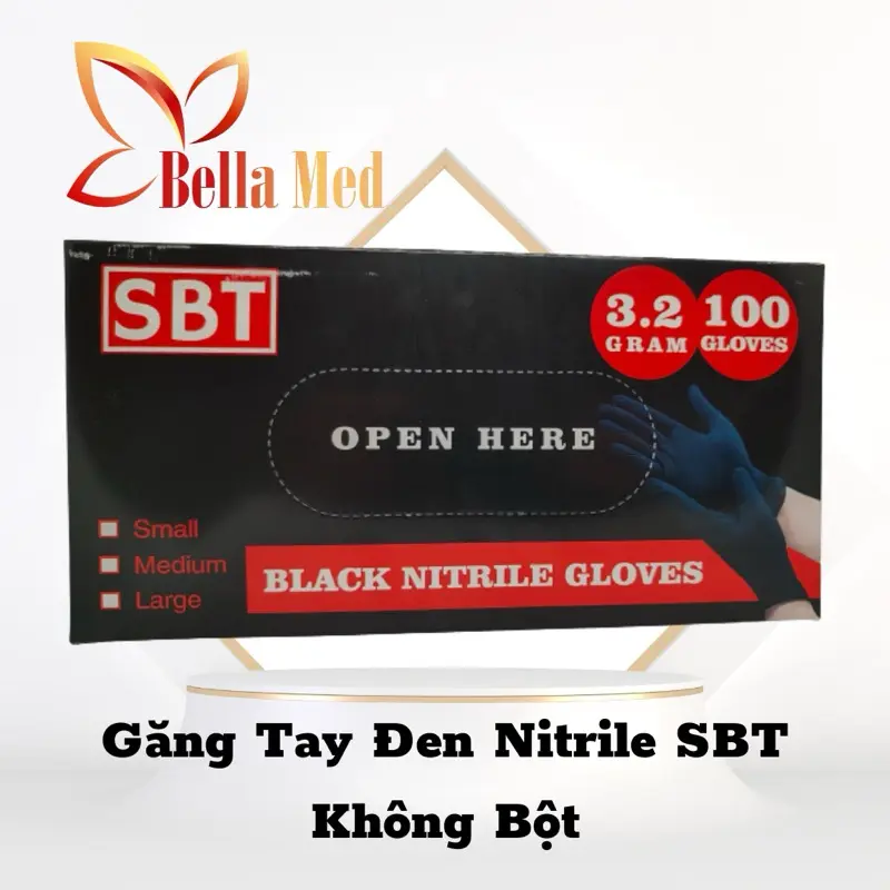 BAO TAY ĐEN SIÊU DAI (size M 50 - 70kg) - 1 cặp (2 cái) 5
